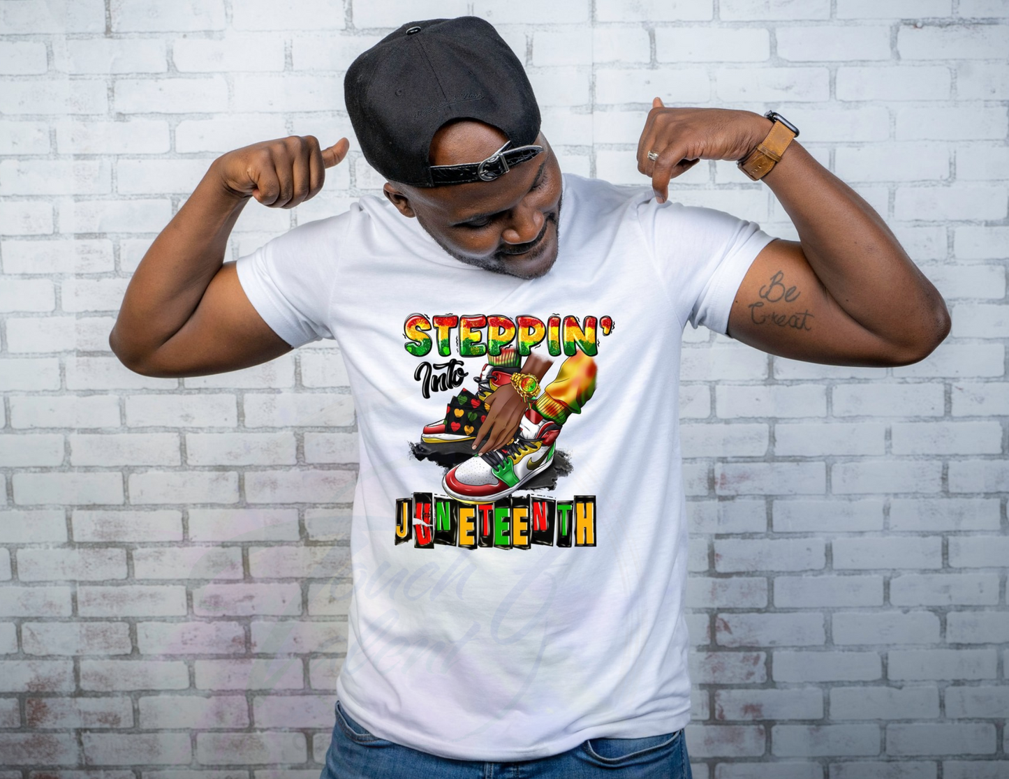 Steppin into Juneteenth Men Version