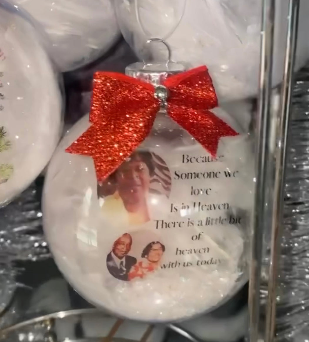Custom Christmas Ornaments