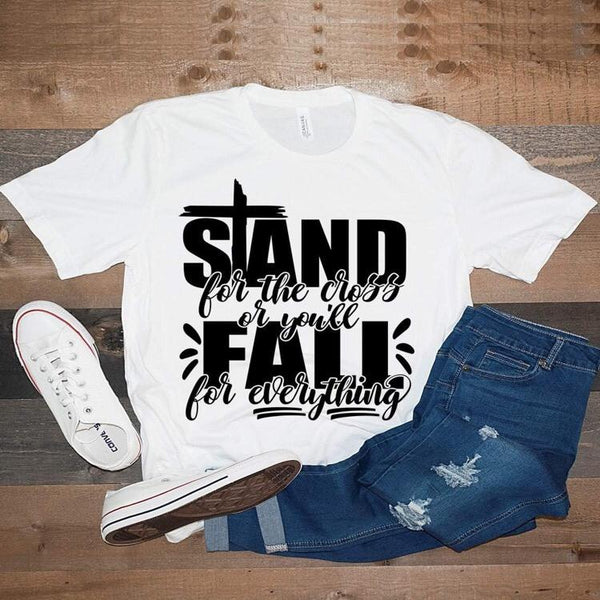 Stand or Fall t-shirts