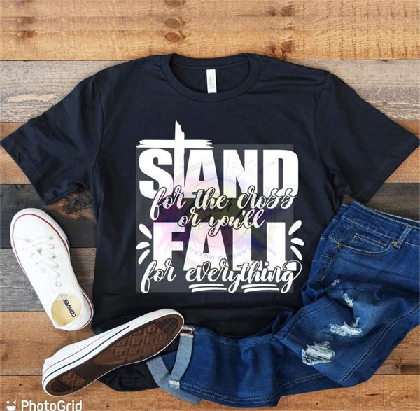 Stand or Fall t-shirts